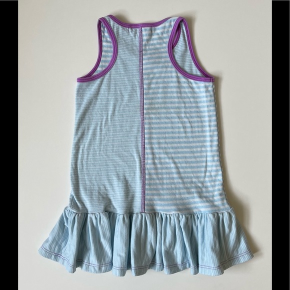 Peas and Queues Girls’ Stripe Ruffle Tank Top - Picture 2 of 7